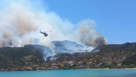 Φωτιά στη Λακωνία