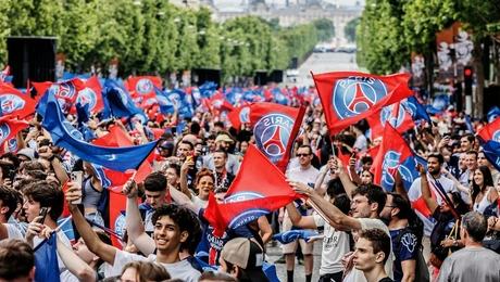 Οι εορτασμοί για τη νίκη της Παρί