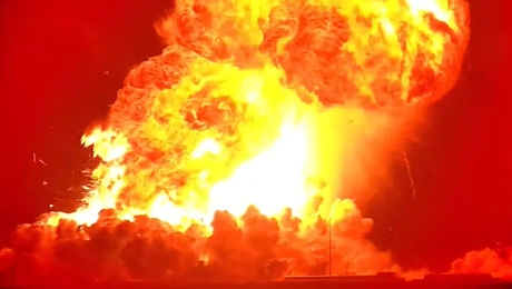 Starship 36 έκρηξη SpaceX