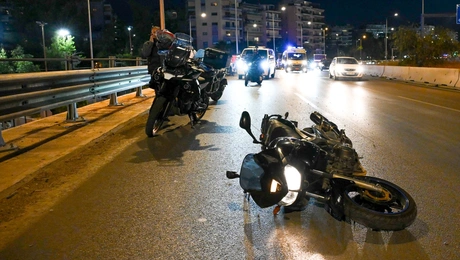 Τροχαίο δυστύχημα στη Λεωφόρο Ποσειδώνος