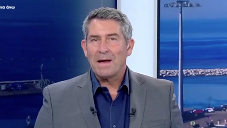 Ο Άκης Παυλόπουλος στην τελευταία εκπομπή της σεζόν