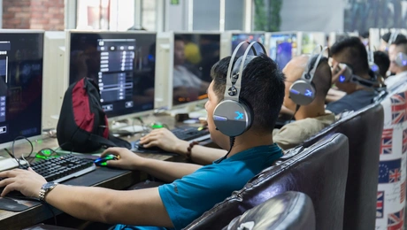 Internet cafe στην Κίνα