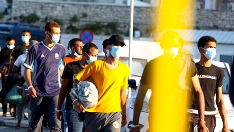 Μετανάστες στην Κρήτη