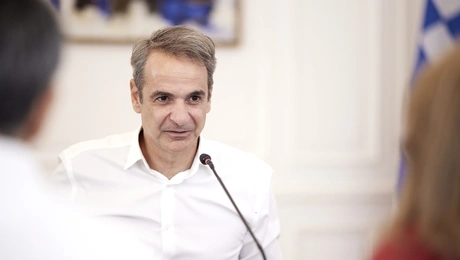 Συνάντηση Κυριάκου Μητσοτάκη με εκπροσώπους των ΑμεΑ