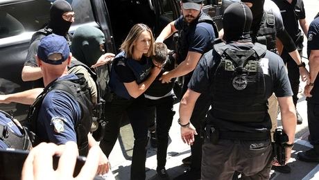 Η Ειρήνη Μουρτζούκου στα δικαστήρια Πάτρας