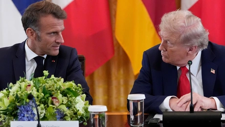 Trump Macron