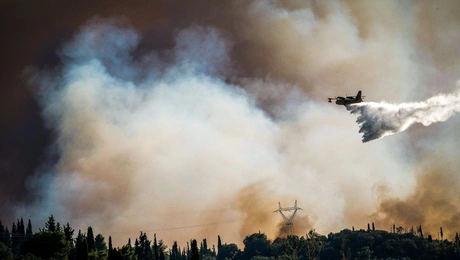 Φωτιά στην Αρχαία Ολυμπία
