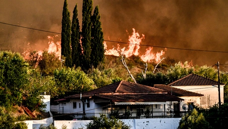 Φωτιά στο Χελιδόνι Ηλείας