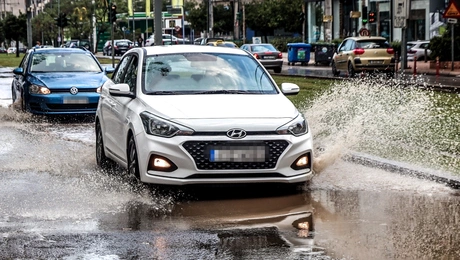 Βροχερός καιρός στην Αθήνα