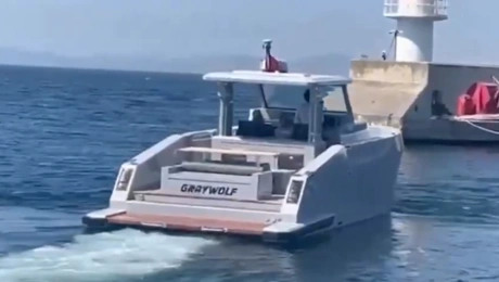 Το σκάφος Grey Wolf του Τούρκου επιχειρηματία