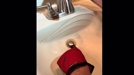 clogged sink