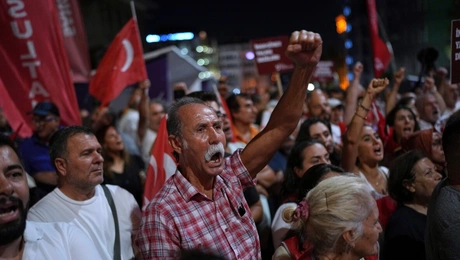 Διαδήλωση στην Κωνσταντινούπολη