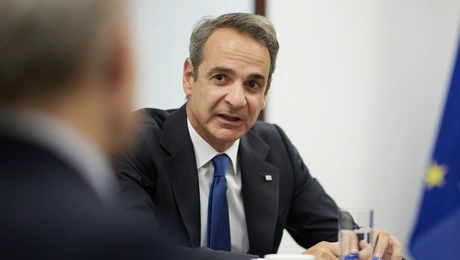 Ο Κυριάκος Μητσοτάκης στη Νέα Υόρκη