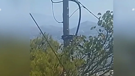 Έκρηξη στην Πάρνηθα