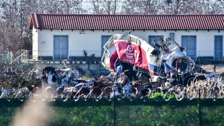 Διαλυμένα βαγόνια στο Κουλούρι μετά τα Τέμπη