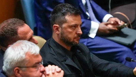 Ο Βολοντίμιρ Ζελένσκι στην 80ή ΓΝ του ΟΗΕ