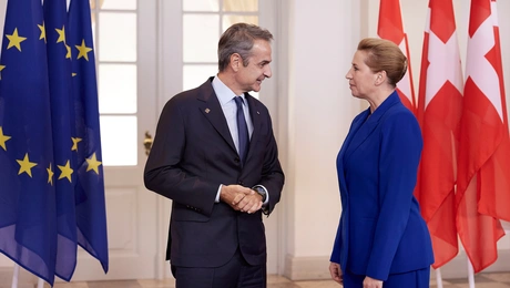 O Κυριάκος Μητσοτάκης στην Άτυπη Σύνοδο Κορυφής