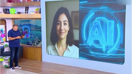 Η AI Αθηνά στην εκπομπή του Λιάγκα