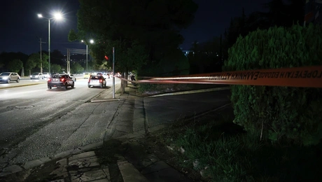Το σημείο όπου βρέθηκε ο αστυνομικός