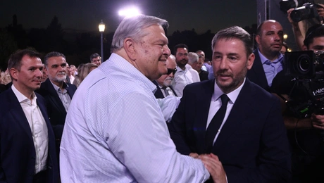 Ευάγγελος Βενιζέλος και Νίκος Ανδρουλάκης