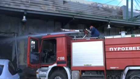 Η κατάσβεση της φωτιάς στην Κέρκυρα