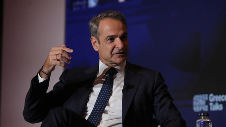 Ο Κυριάκος Μητσοτάκης στο Συνέδριο «Greece Talks 2025»