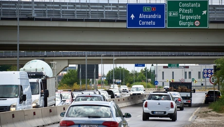 Δρόμος στη Ρουμανία