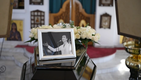 Κηδεία Γιώργου Μαρίνου