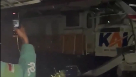 Ινδονησία τρένο δυστύχημα