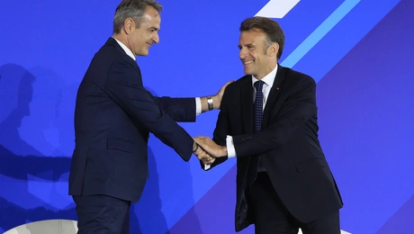 Μητσοτάκης και Μακρόν στο ΚΠΙΣΝ 