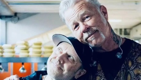 Οι James Hetfield (φωνητικά/κιθάρα) και Lars Ulrich (τύμπανα), τα ιδρυτικά μέλη και ο πυρήνας των Metallica.
