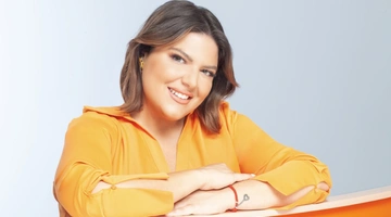 Η Δανάη Μπάρκα στη φωτογράφιση για τη νέα σεζόν της εκπομπής «Πάμε Δανάη» στο Mega