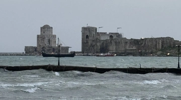 Αποκλειστικά πλάνα από τα γυρίσματα της ταινίας «Οδύσσεια» στο Κάστρο της Μεθώνης.