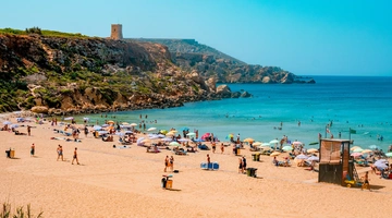 Παραλία, Μάλτα