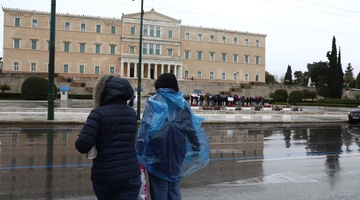 Βροχή στην Αθήνα